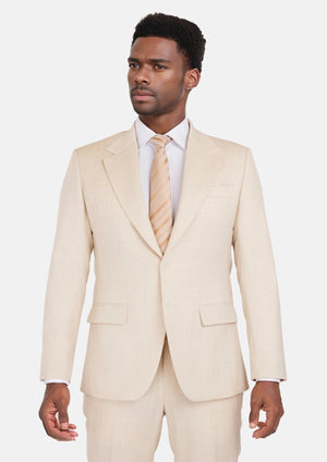 Sartoro Sand Performance Stretch Suit