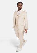 Sartoro Sand Performance Stretch Suit - SARTORO
