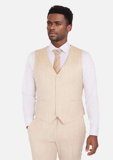 Sartoro Sand Performance Stretch Vest - SARTORO