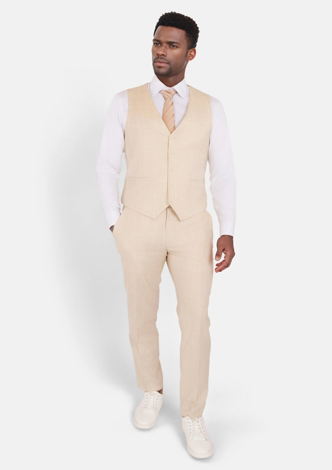 Sartoro Sand Performance Stretch Vest - SARTORO