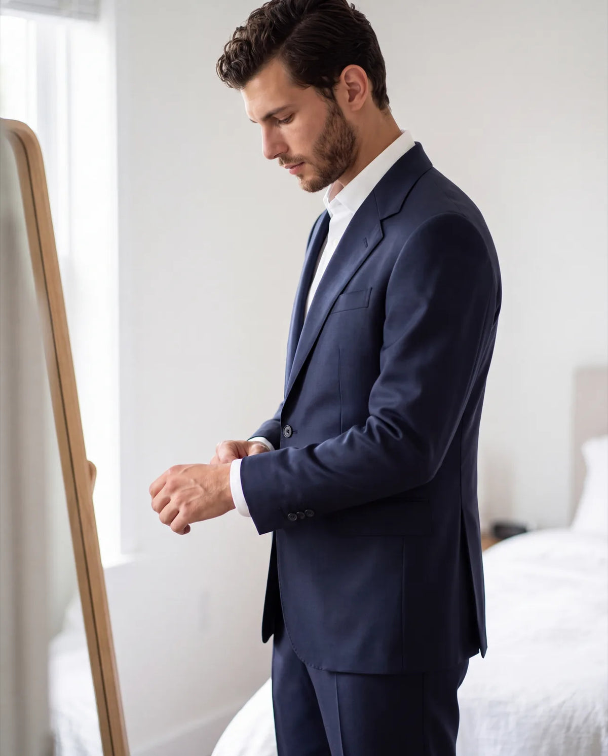 Charts disagree on your letter? Let your arm length decide, and check where the sleeve ends in a mirror.