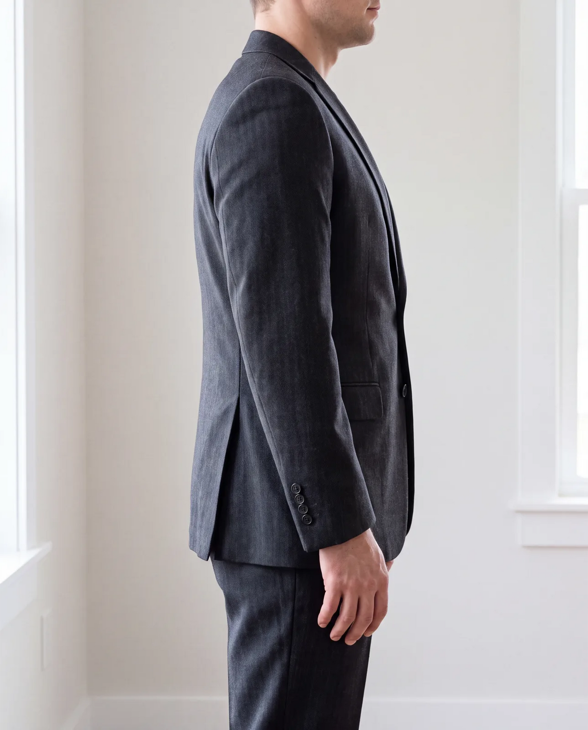Stand sideways to a mirror and compare the front and back hems. If one hangs lower, your stance may be the reason.