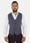 Shadow Grey Cotton Vest