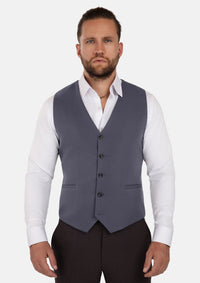 Shadow Grey Cotton Vest