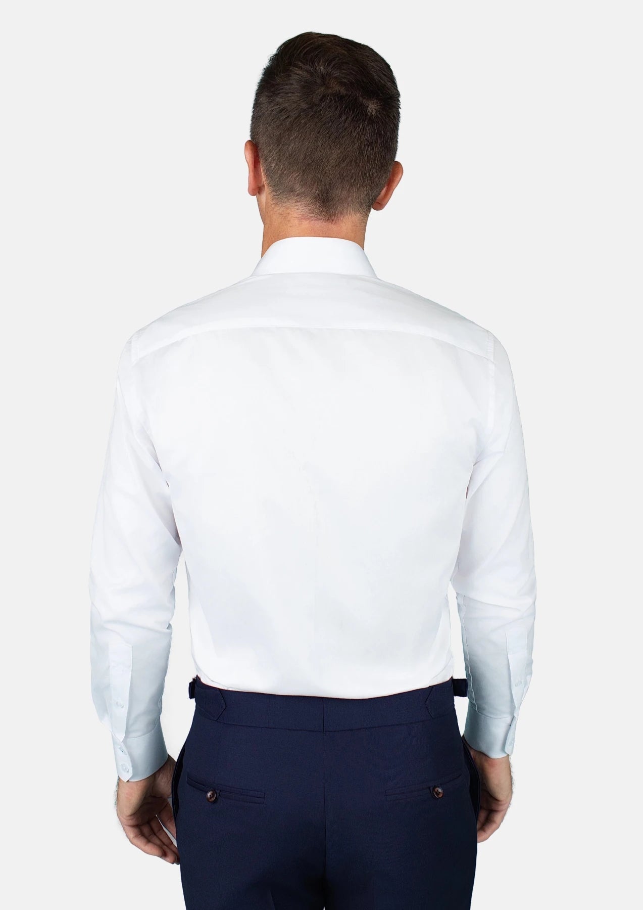 Shikibo Japanese White Shirt - SARTORO954