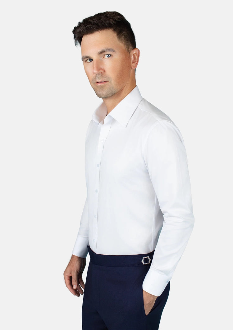 Shikibo Japanese White Shirt - SARTORO278