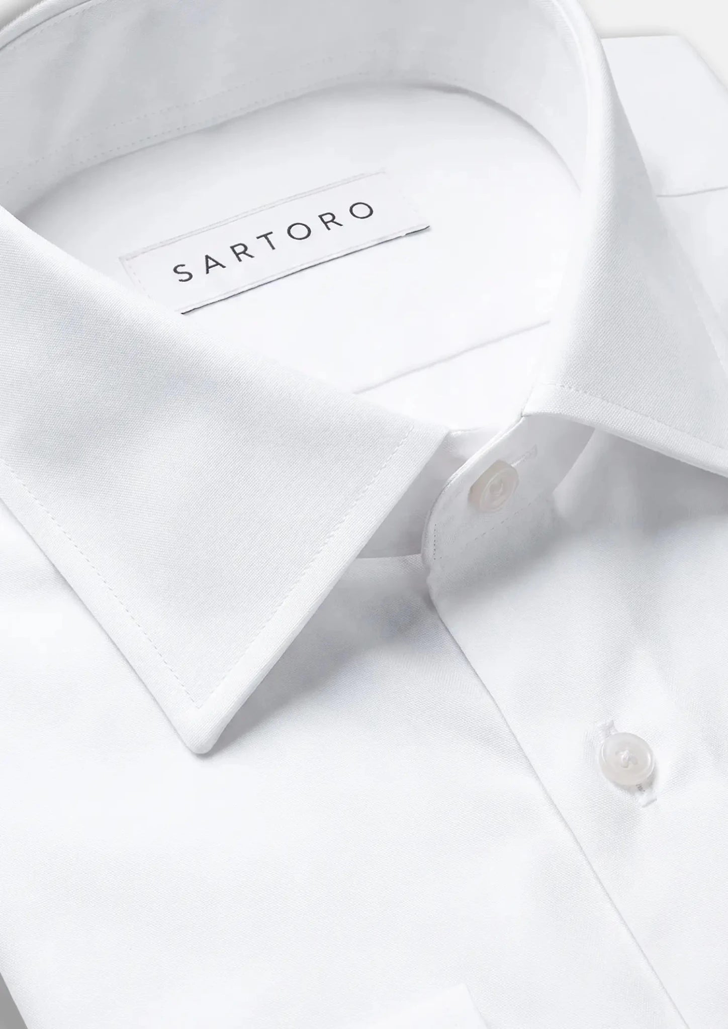 Shikibo White Cotton Shirt - SARTORO375