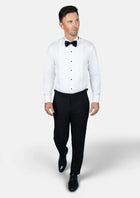 Shikibo White Tuxedo Shirt - SARTORO242