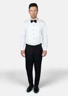 Shikibo White Tuxedo Shirt - SARTORO731