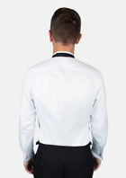Shikibo White Tuxedo Shirt - SARTORO59