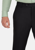Shimmer Black Pants - SARTORO442