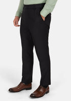 Shimmer Black Pants - SARTORO806
