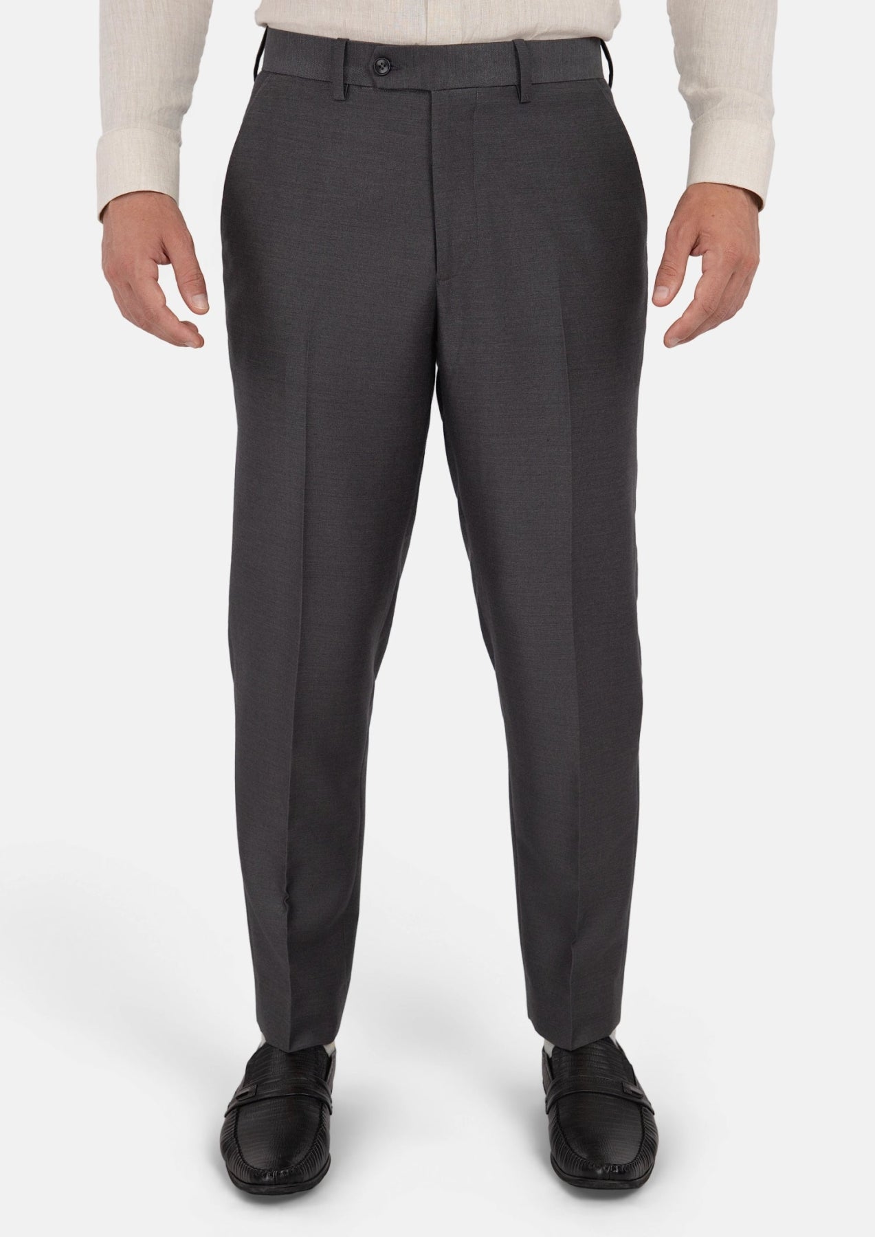 Shimmer Grey Pants - SARTORO