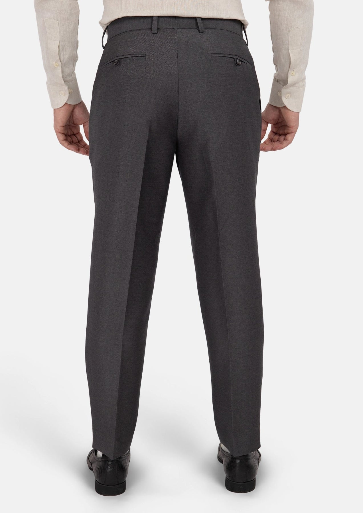 Shimmer Grey Pants - SARTORO
