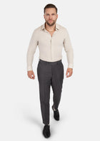 Shimmer Grey Pants - SARTORO503