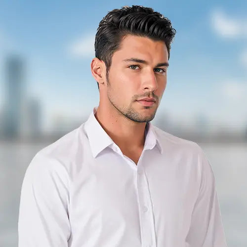 white shirt