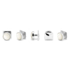 Silver and Mother of Pearl 5-Stud Set - SARTORO785