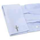 Silver Cross Cufflinks - SARTORO240