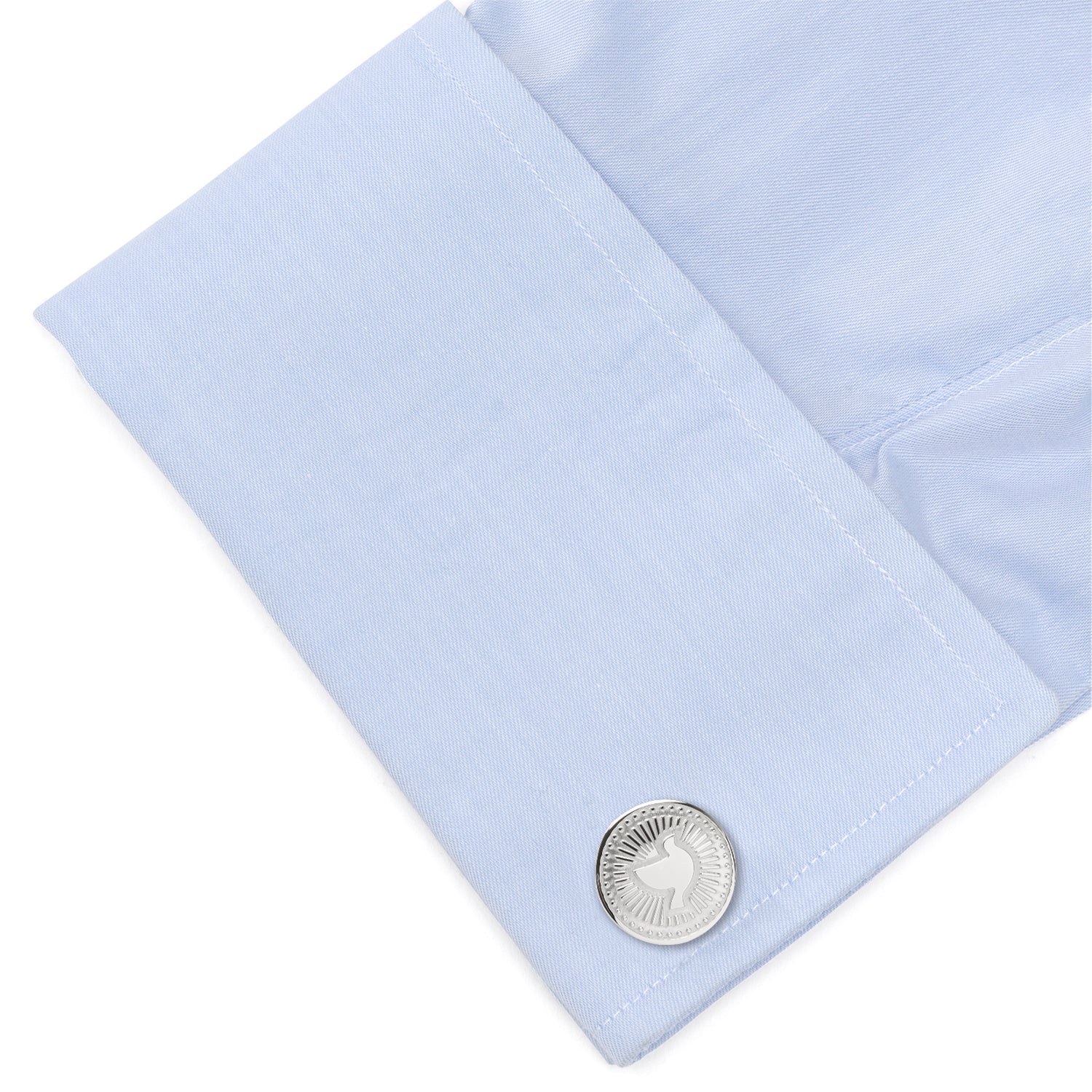 Silver Dove Radial Cufflinks - SARTORO363
