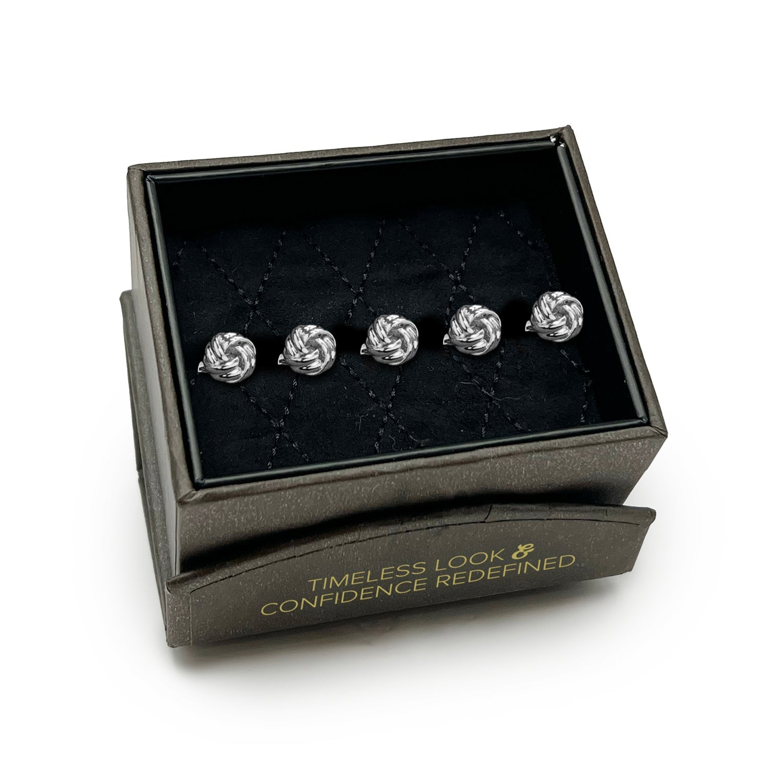 Silver Knot 5-Studs - SARTORO931
