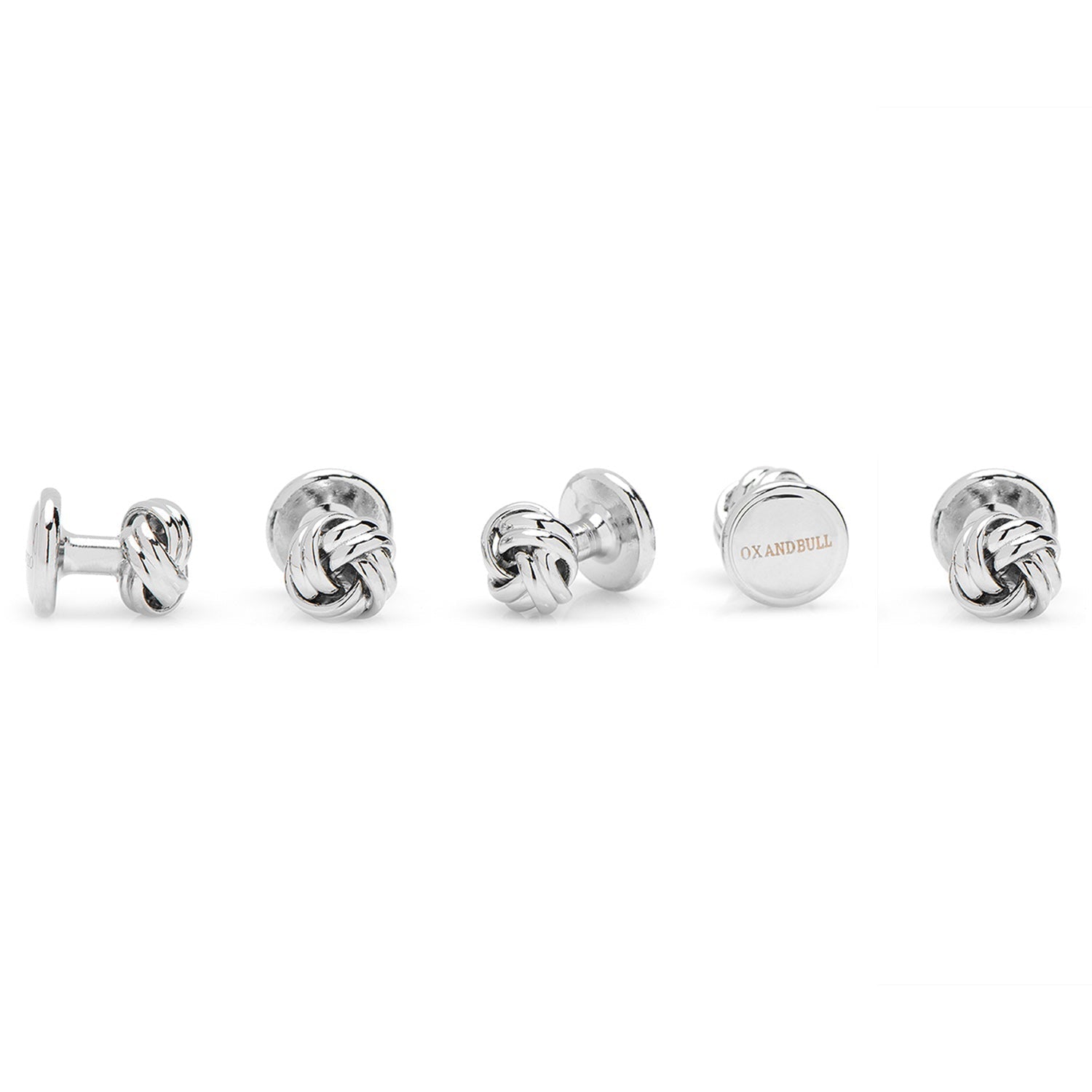 Silver Knot 5-Studs - SARTORO843