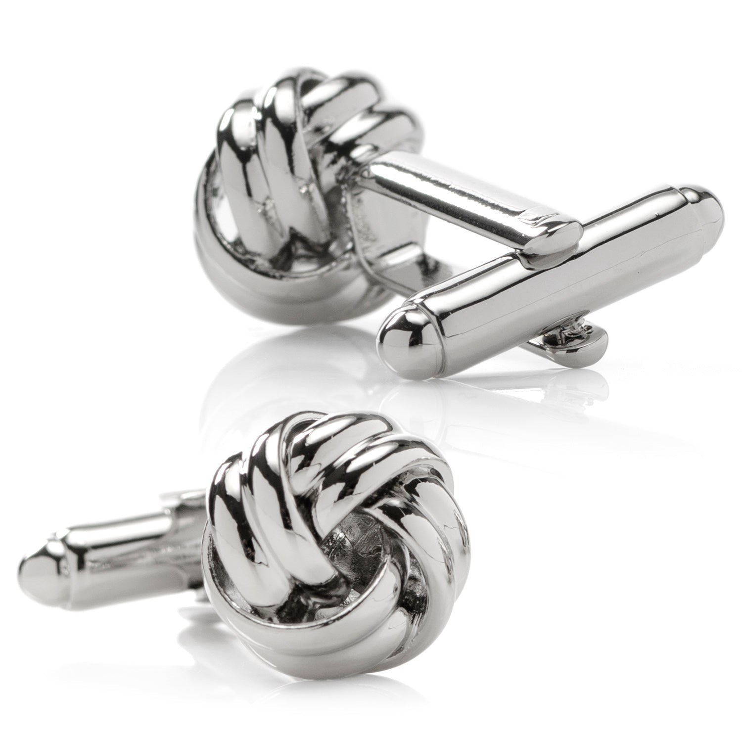 Silver Knot Cufflinks - SARTORO632