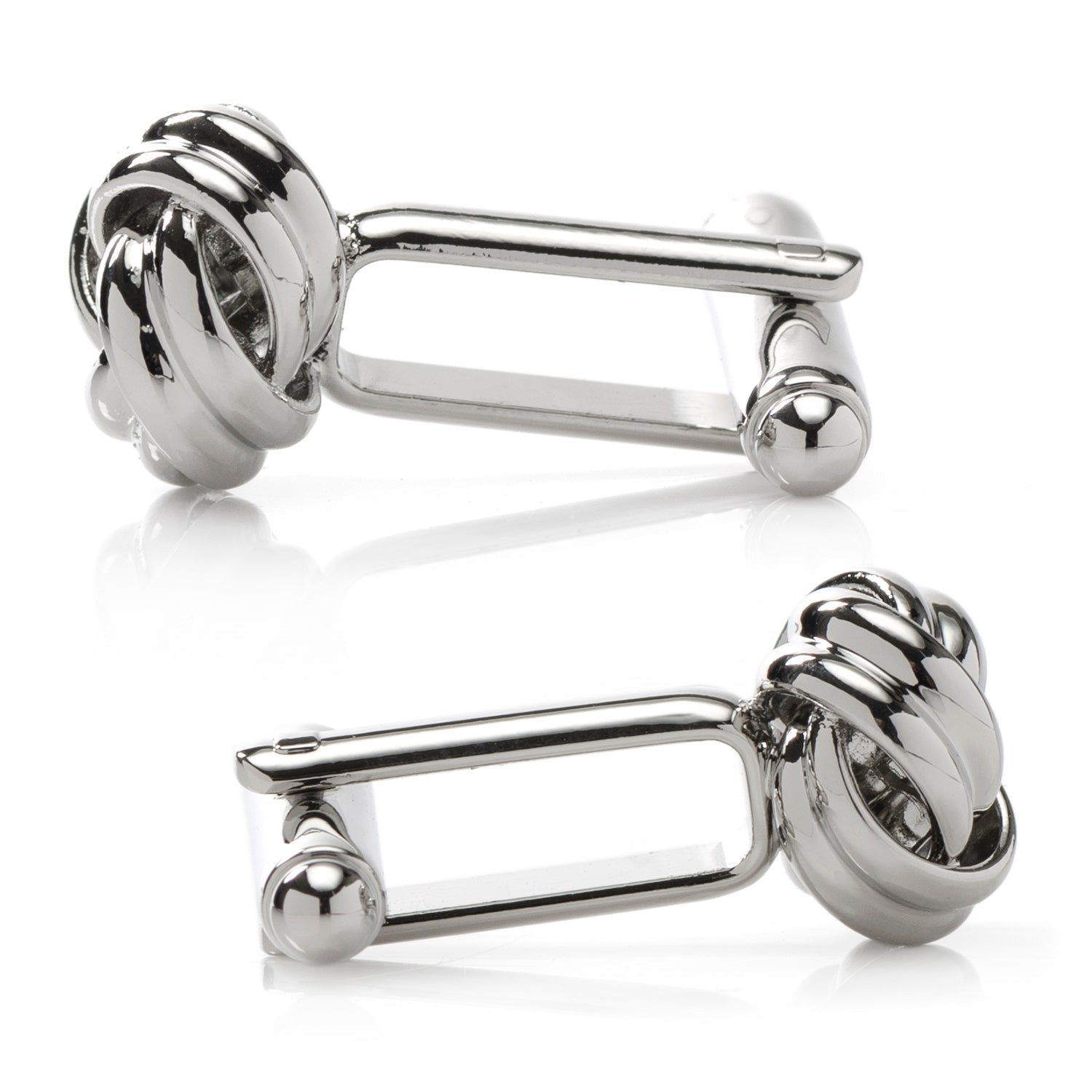 Silver Knot Cufflinks - SARTORO556