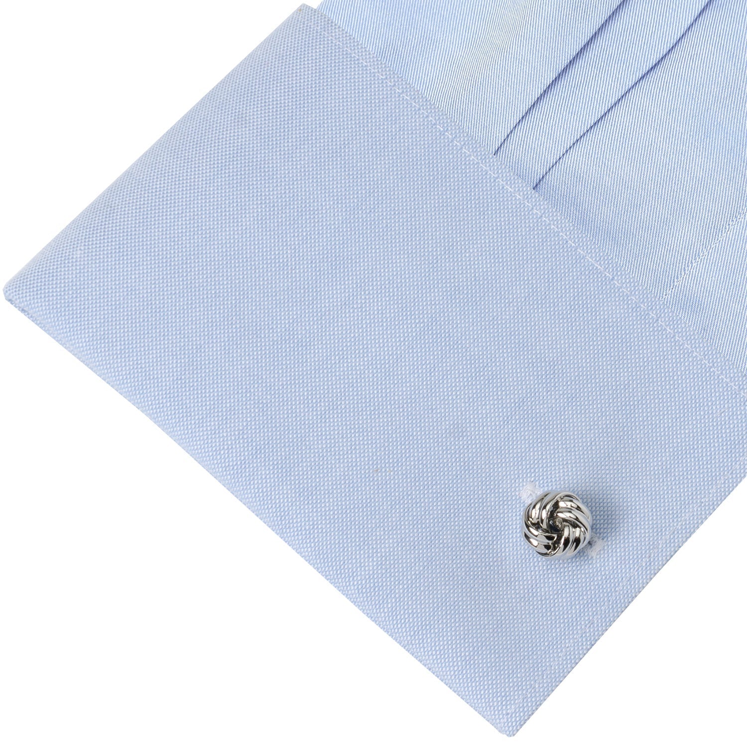 Silver Knot Cufflinks - SARTORO438