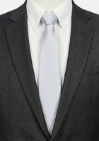 Silver Pearl Tie - SARTORO504