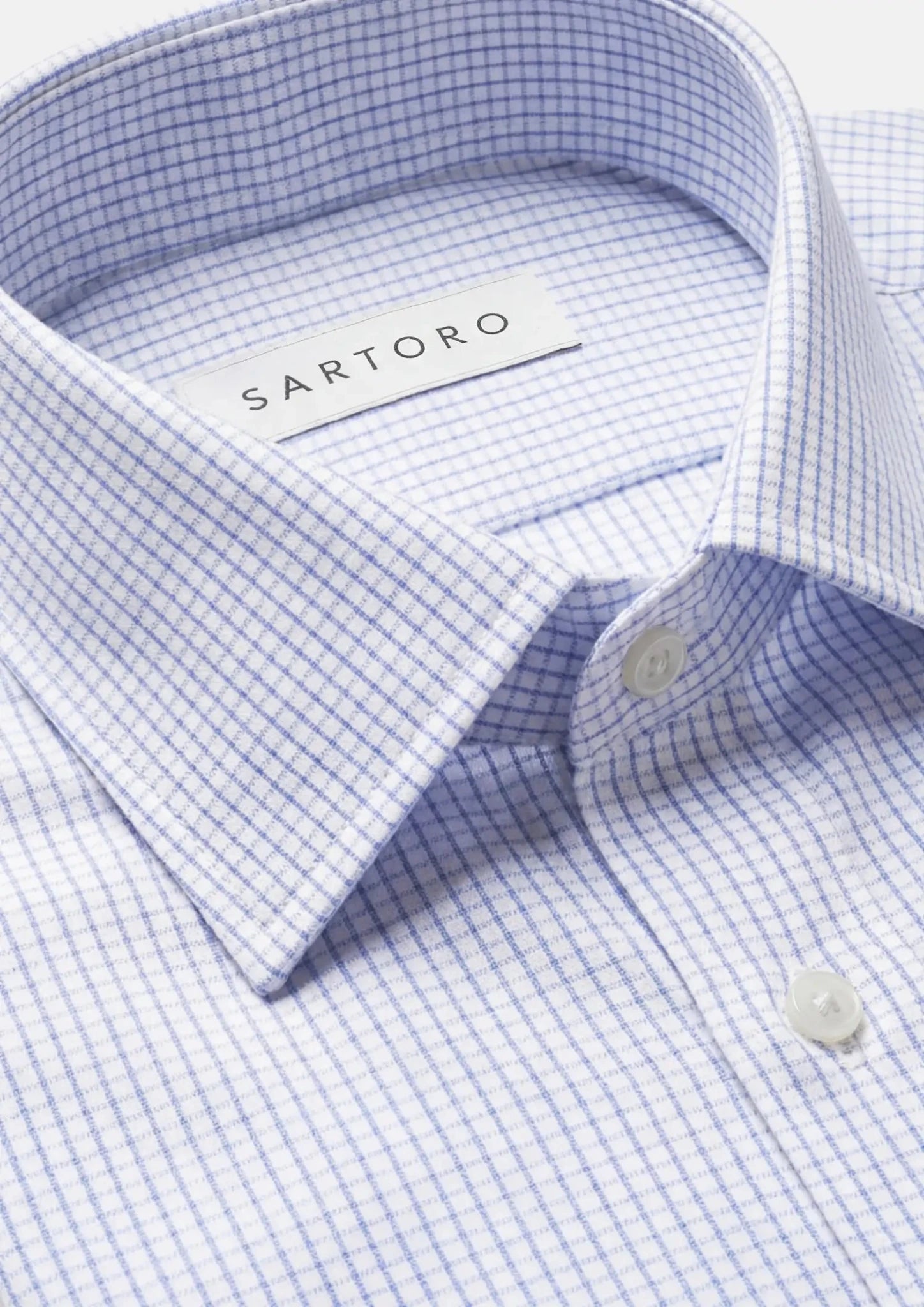Sky Blue Grid Shirt825