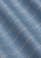 Sky Blue Pinstripe Vest - SARTORO101