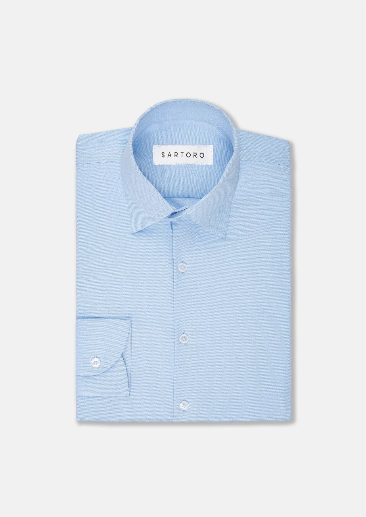 Sky Blue Royal Oxford Shirt - SARTORO