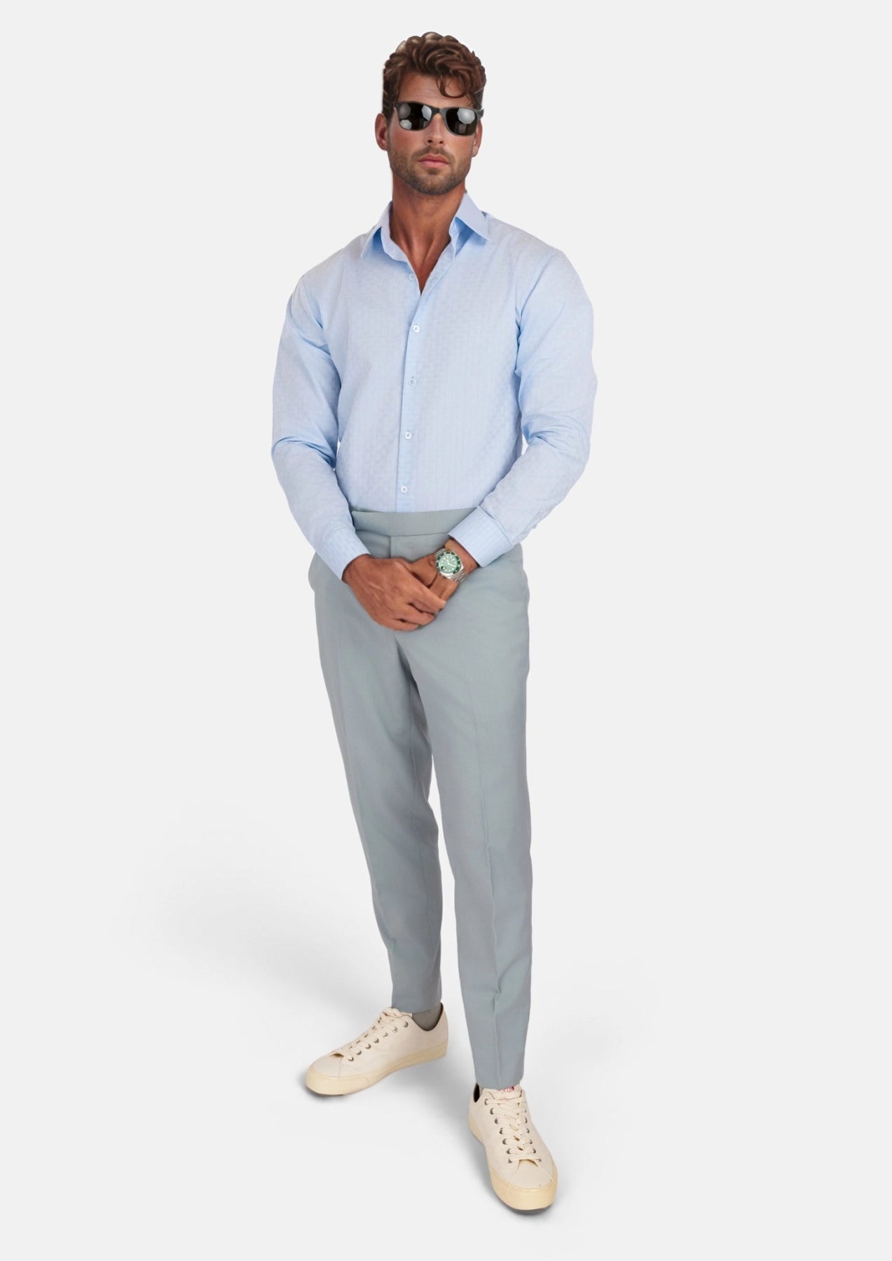 Sky Blue Shirt - SARTORO