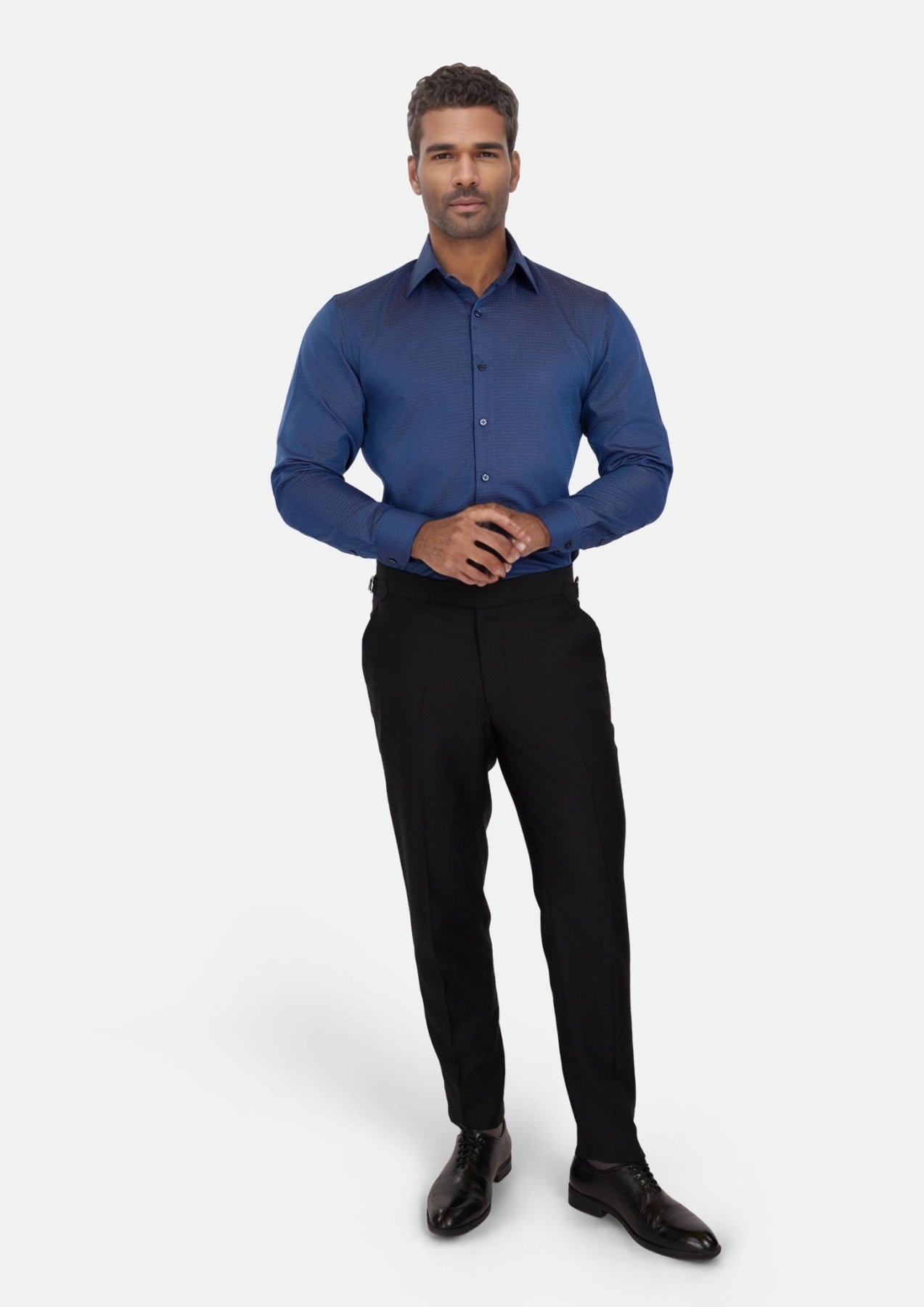 Slate Blue Shirt - SARTORO