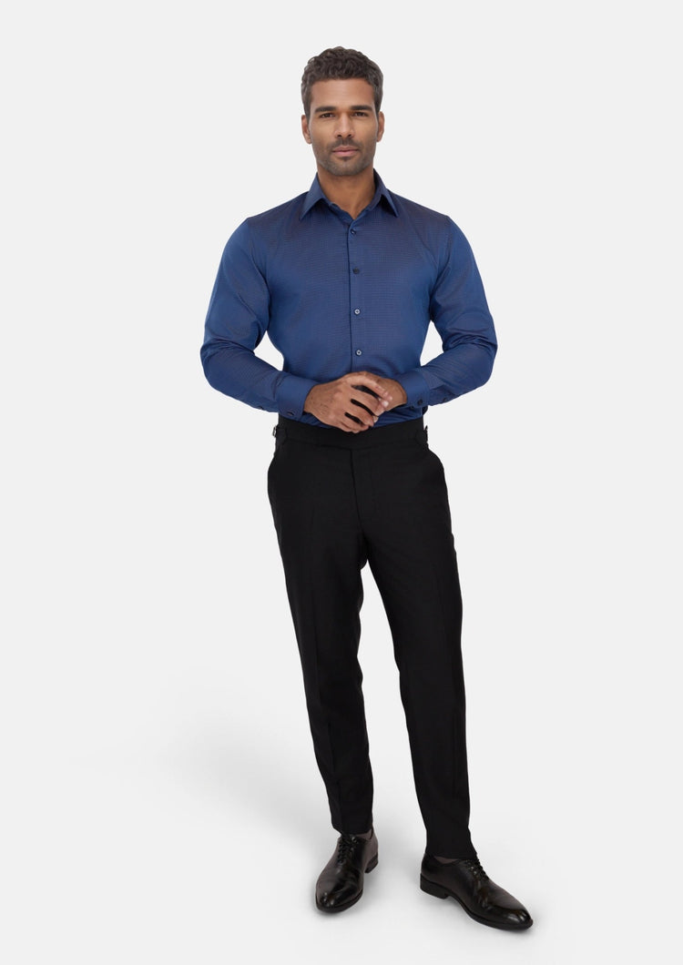 Slate Blue Shirt - SARTORO422