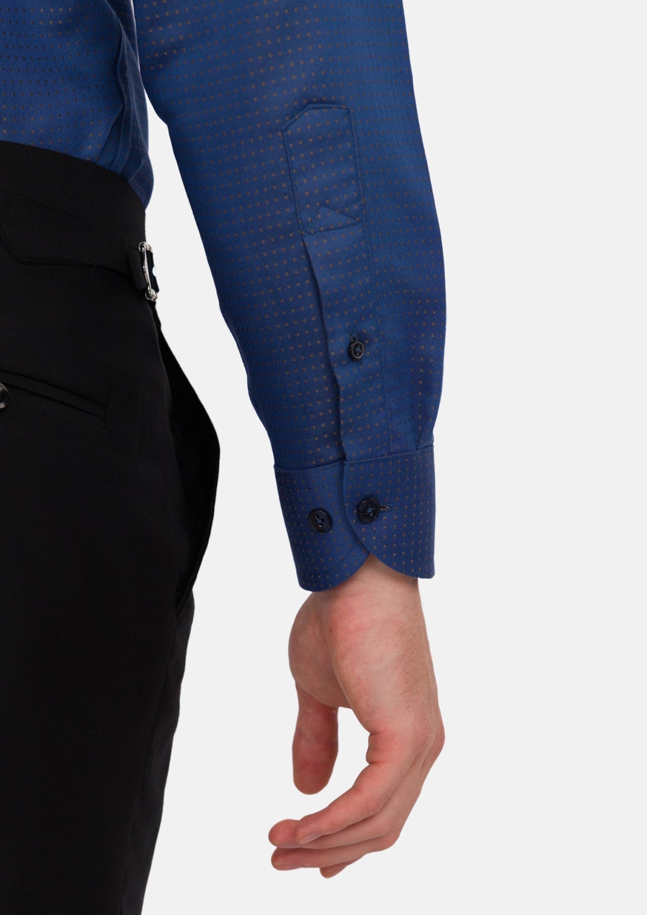 Slate Blue Shirt - SARTORO