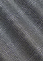 Smoke Grey Checked Pants - SARTORO328