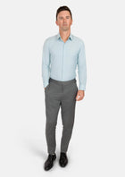 Soft Green Houndstooth Shirt - SARTORO192