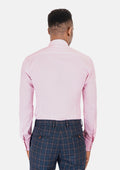 Soft Pink End On End Shirt - SARTORO