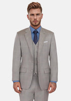 Spanish Grey Checked Astor Suit - SARTORO308