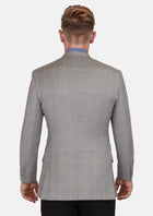 Spanish Grey Checked Astor Suit - SARTORO997