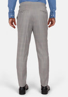 Spanish Grey Checked Pants - SARTORO492
