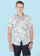 Spring Leaf Silk Shirt - SARTORO603