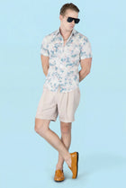 Spring Leaf Silk Shirt - SARTORO459