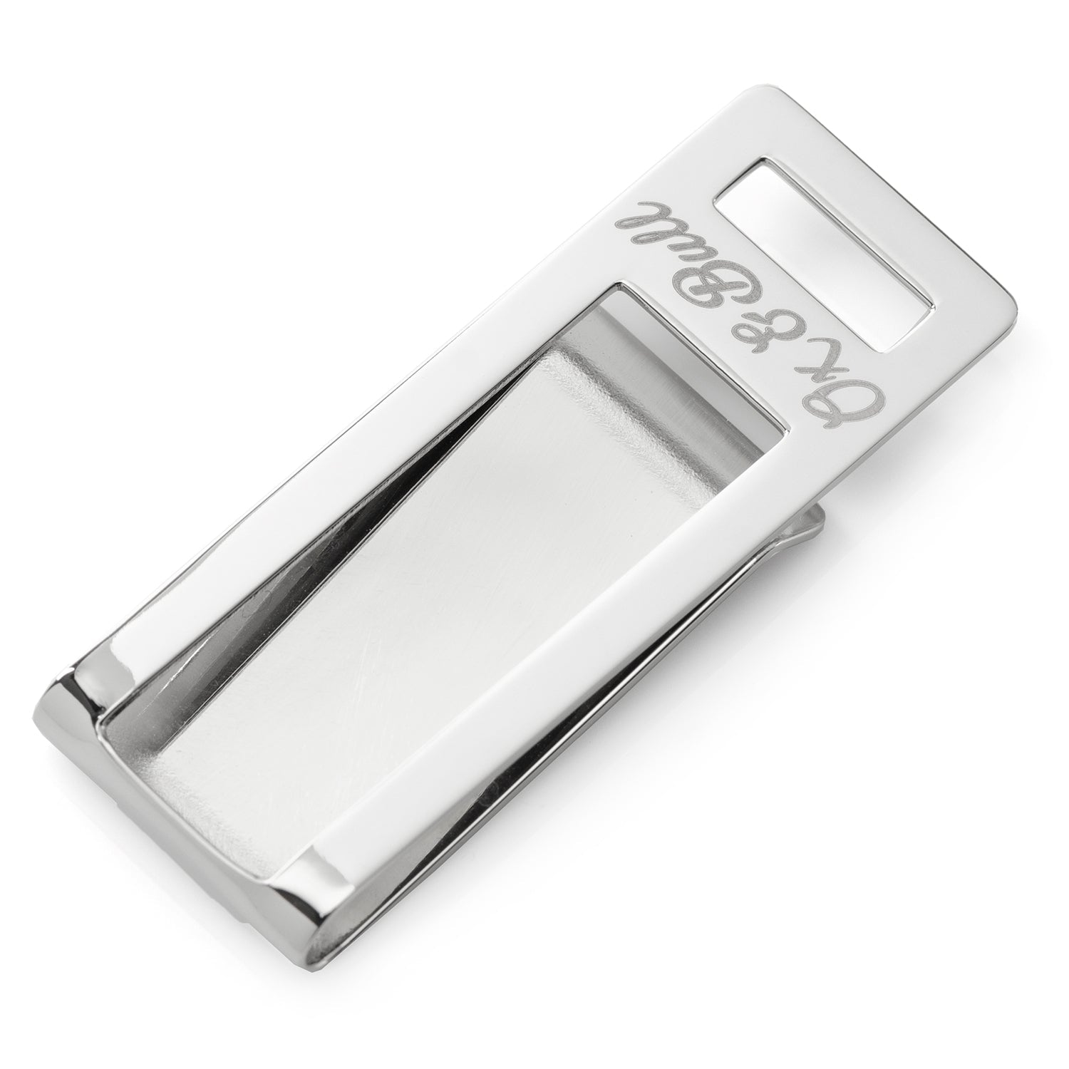 Stainless Steel Cut Out Money Clip - SARTORO27