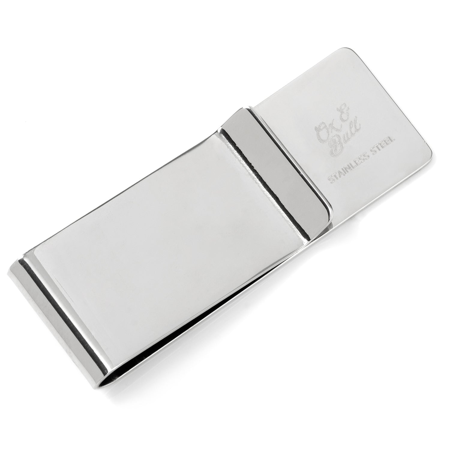 Stainless Steel Engravable Money Clip - SARTORO925