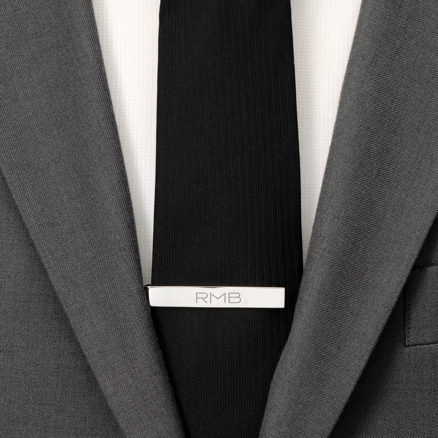 Stainless Steel Engravable Tie Bar - SARTORO620