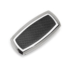 Stainless Steel Inlaid Black Carbon Fiber Money Clip - SARTORO289