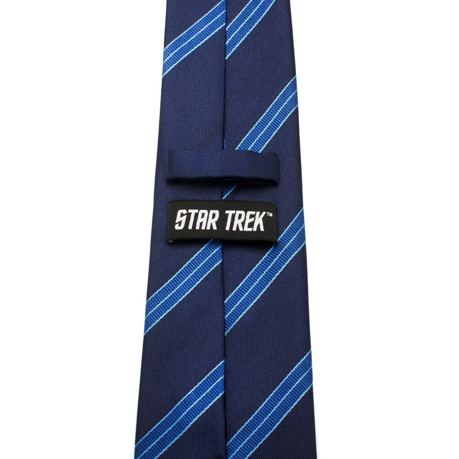 Star Trek Enterprise Flight Blue Stripe Men's Tie - SARTORO582