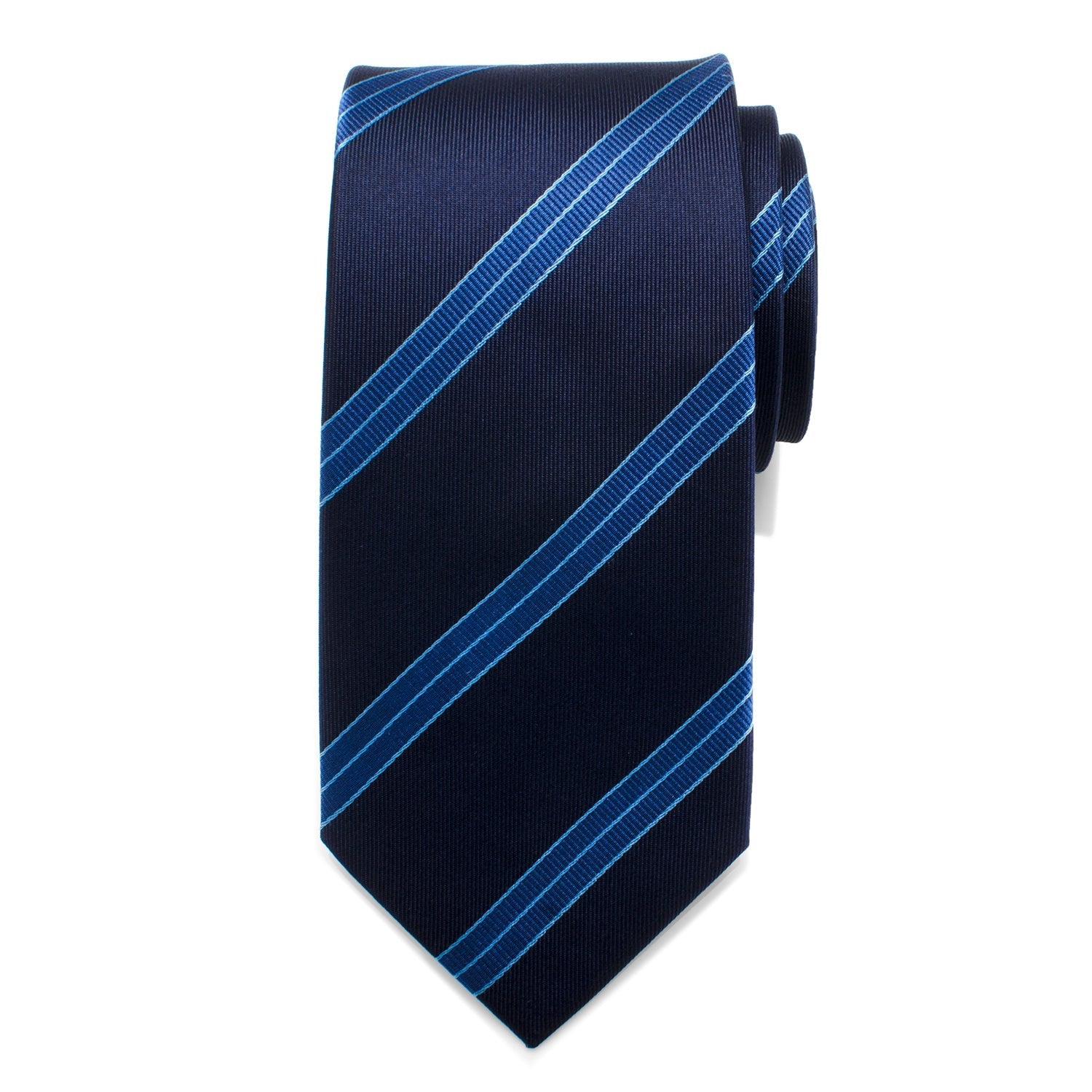 Star Trek Enterprise Flight Blue Stripe Men's Tie - SARTORO64